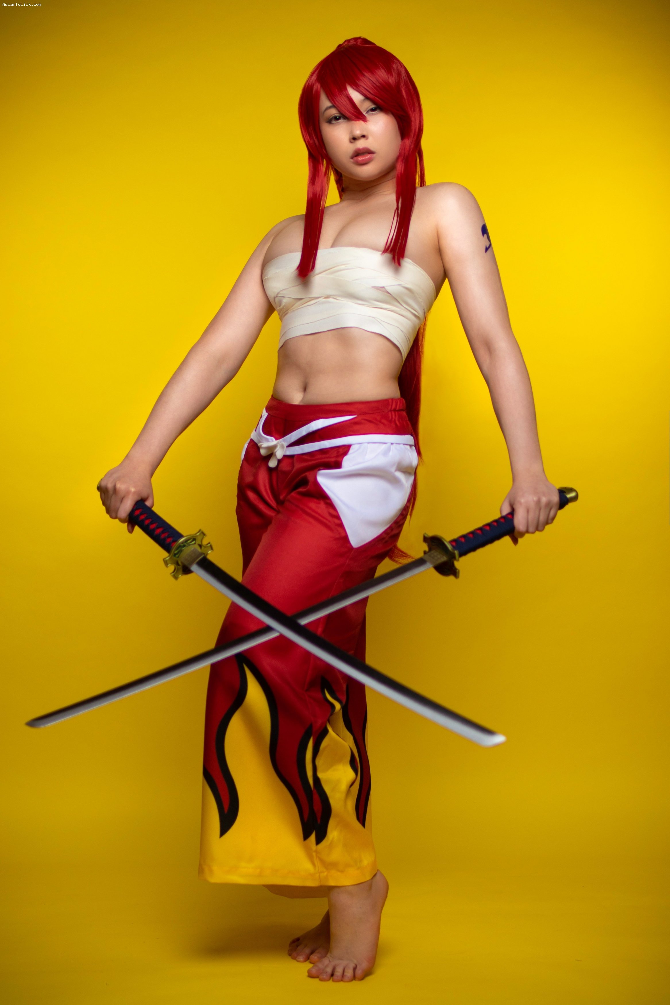 图库-Virtual Geisha - Erza Scarlet (Fairy Tail)